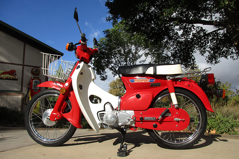 1981 honda c70 passport