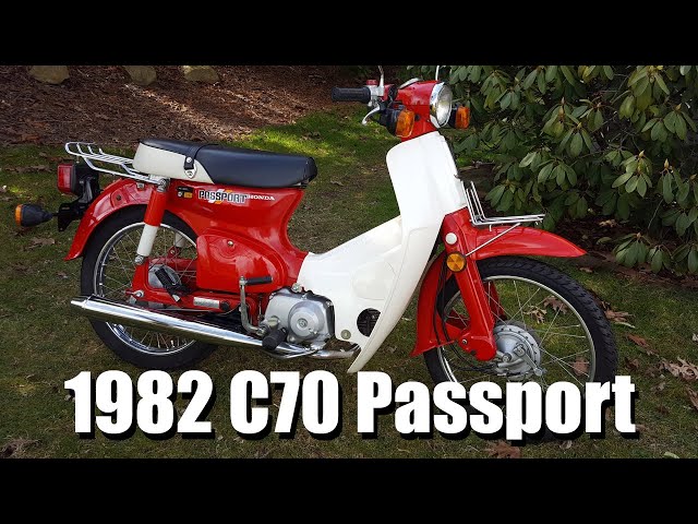 1982 honda passport c70