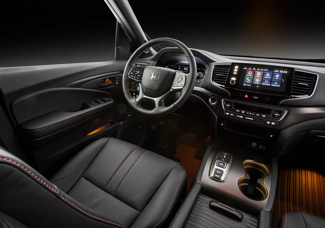 2023 honda passport interior