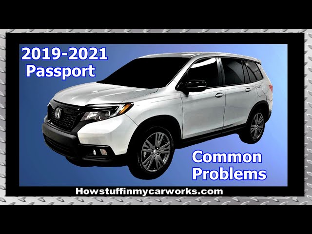 2023 honda passport problems