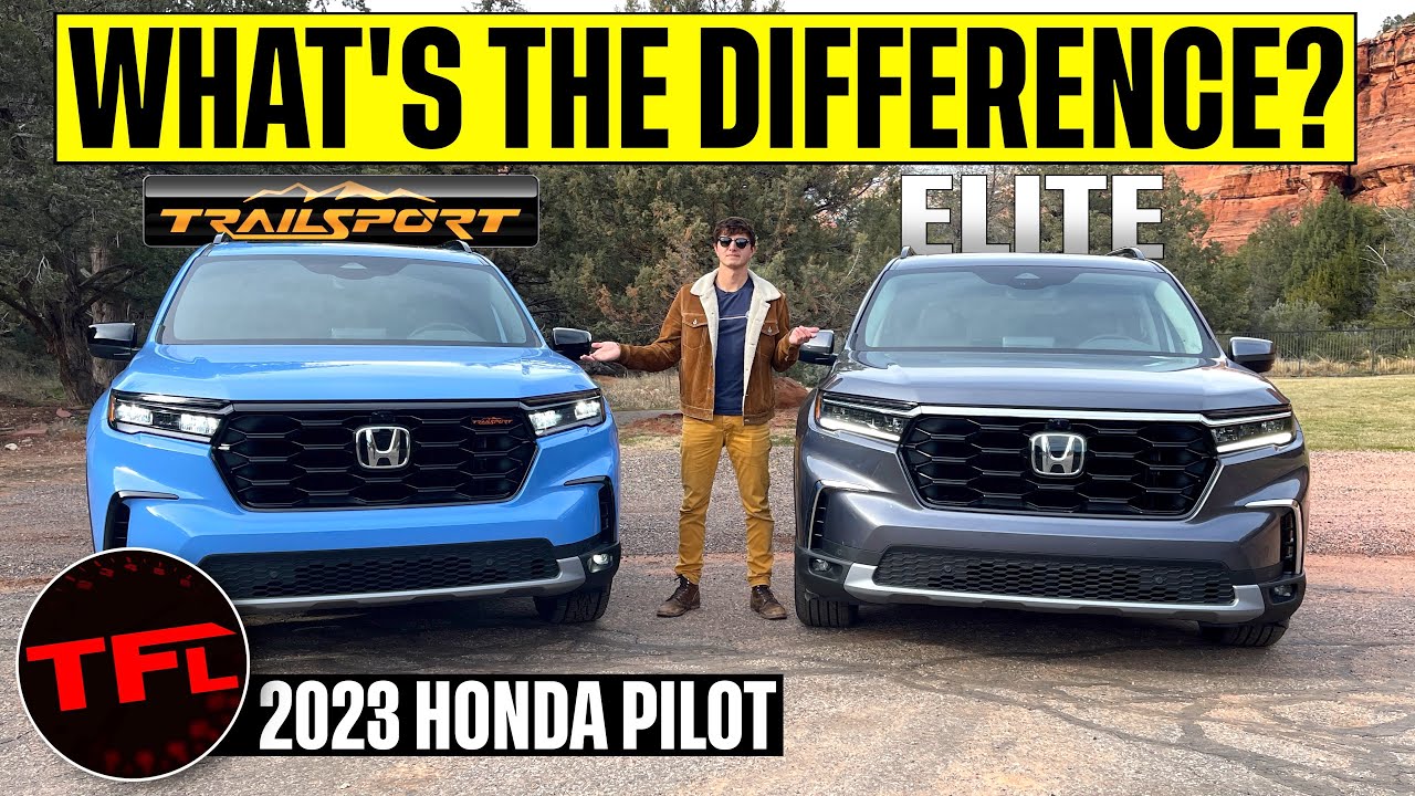 2023 honda pilot vs 2023 honda passport