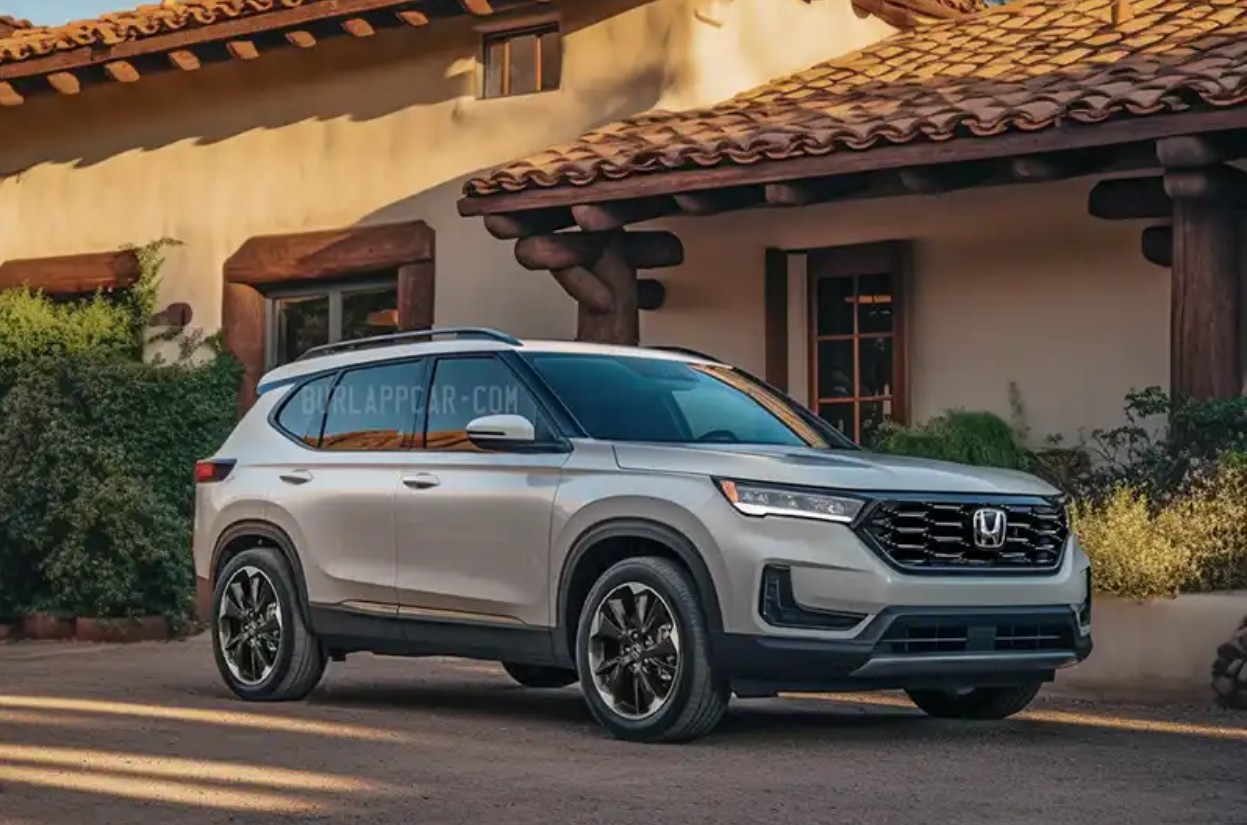 2025 honda passport spy photos