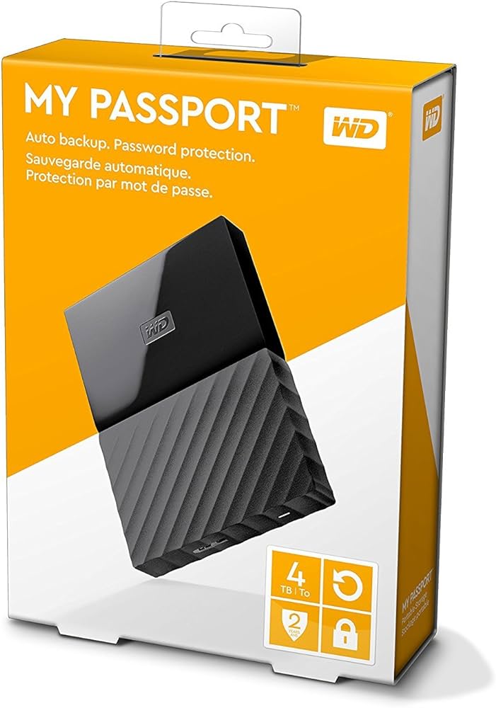 4tb passport hard drive