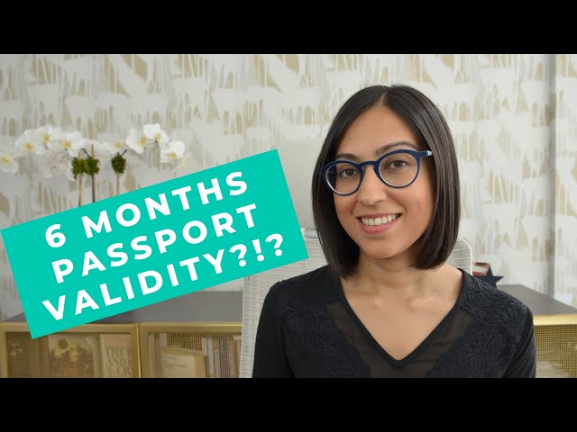 6 months passport validity rule