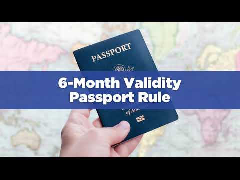 6 months passport validity