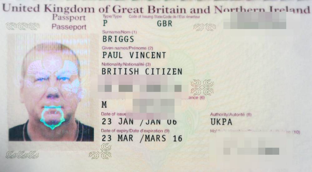 a briggs passport