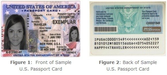 a passport card