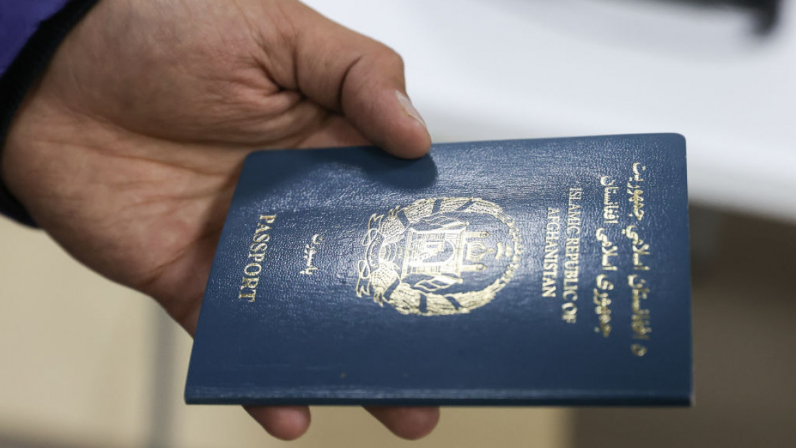 afghani passport