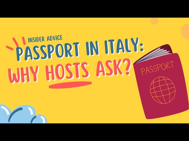 airbnb host asking for passport