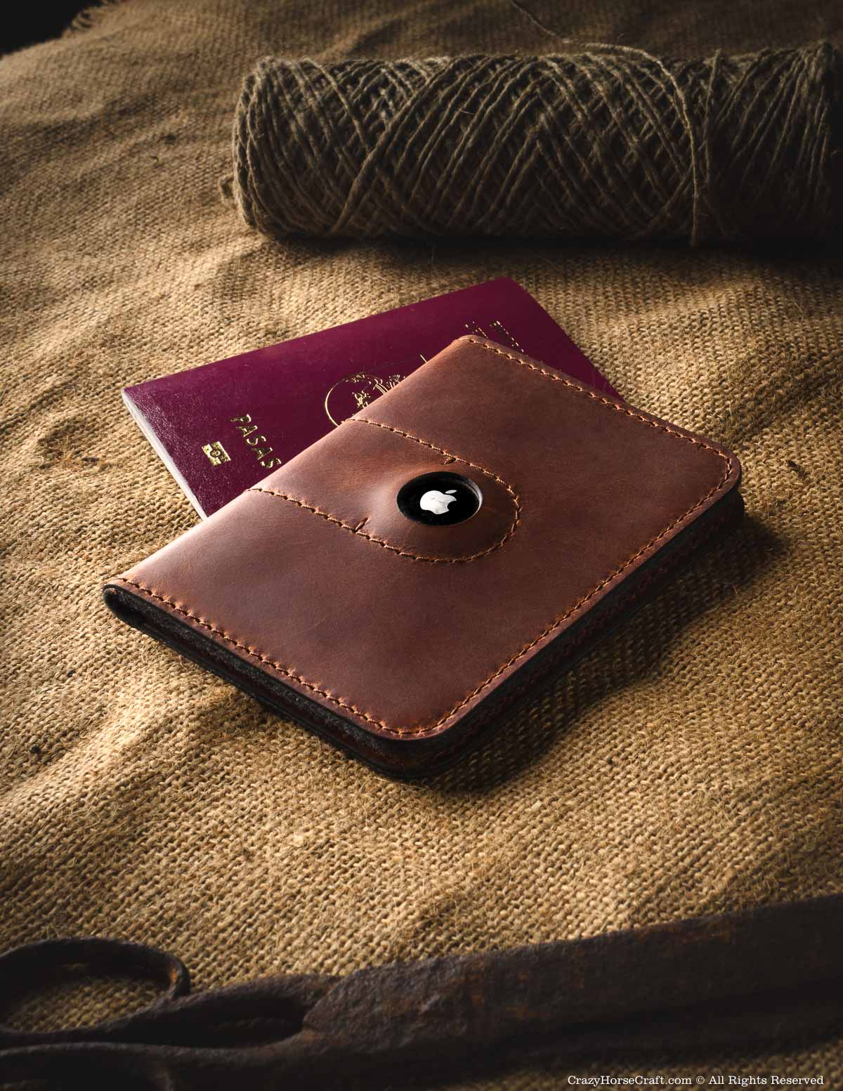 airtag passport wallet