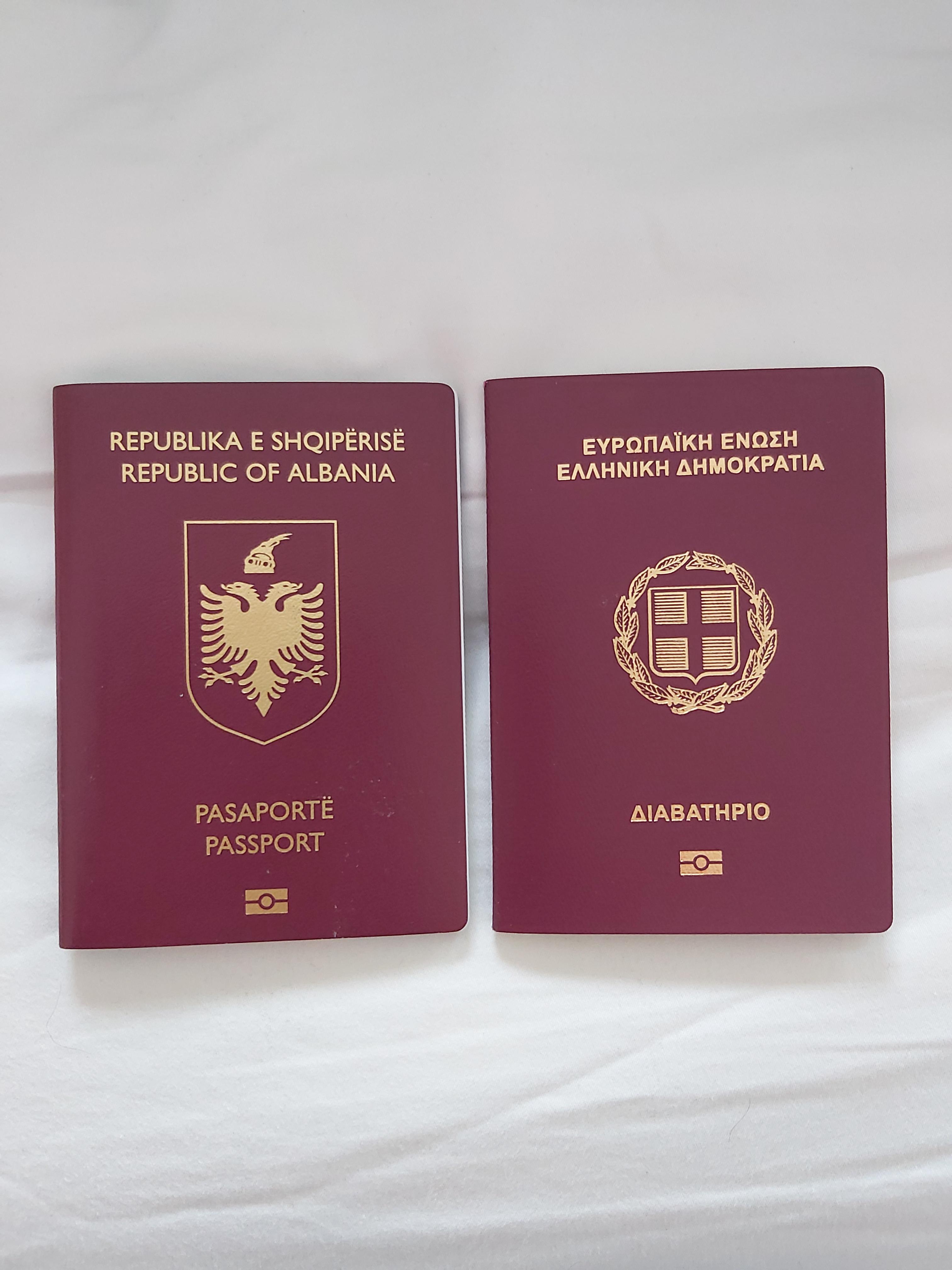 albanian passport