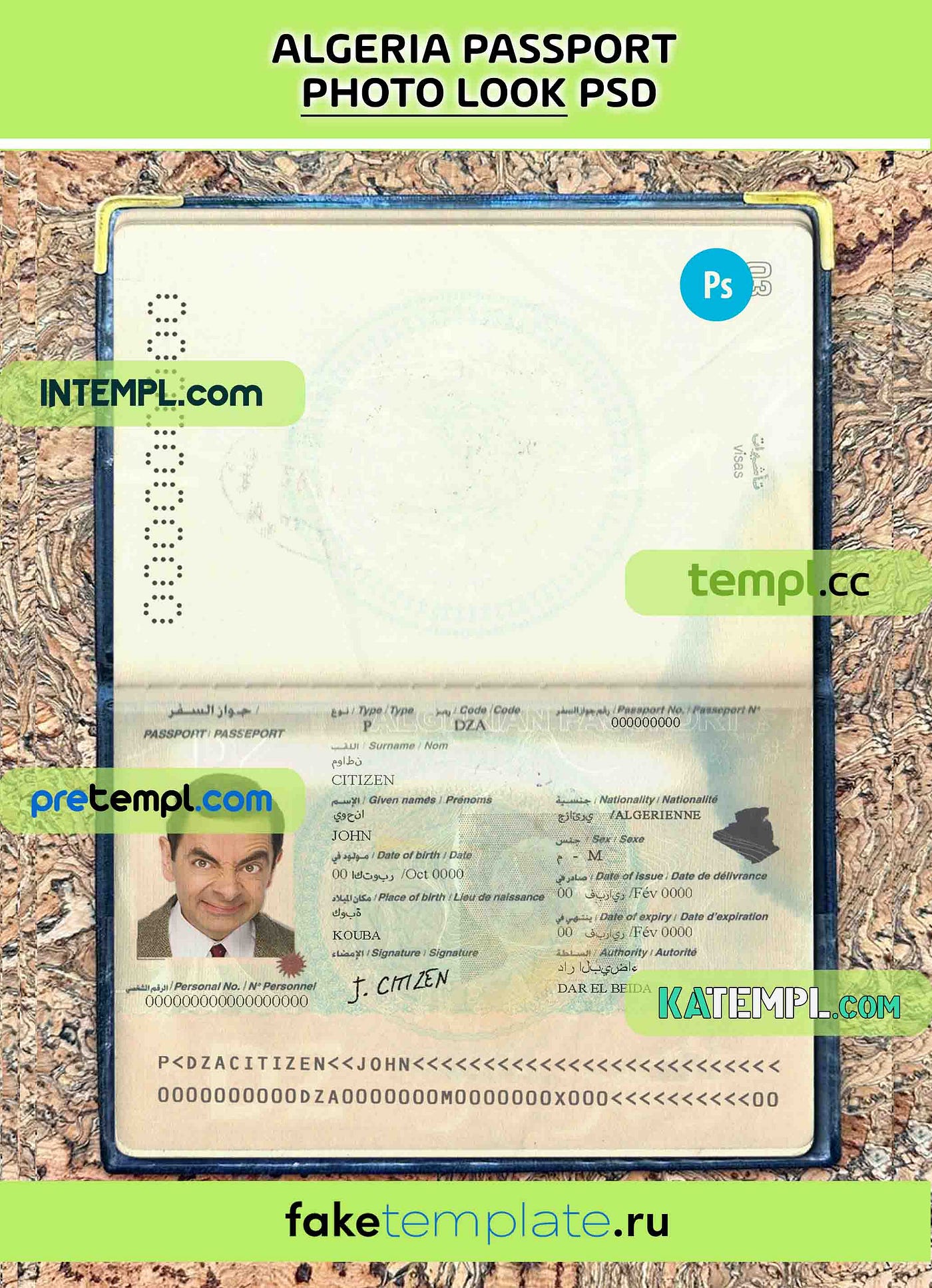 algerian passport