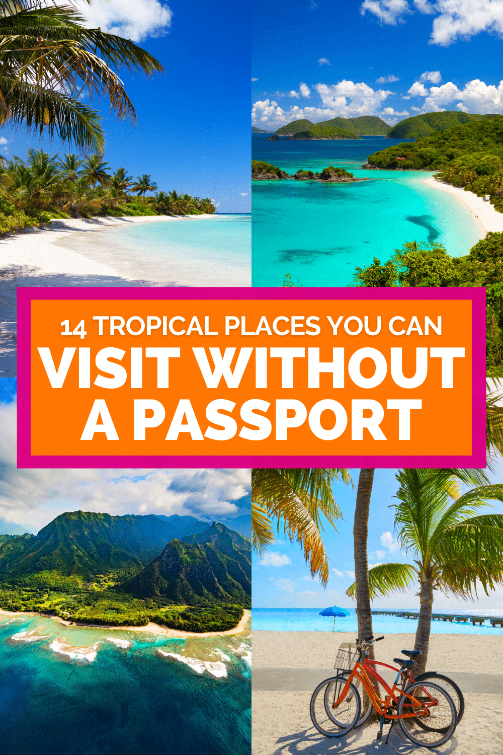 all inclusive vacations without a passport