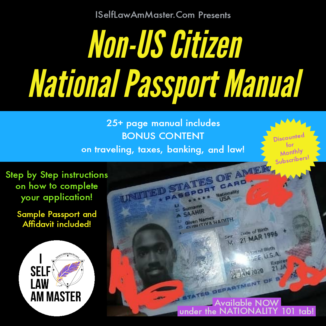 american national passport