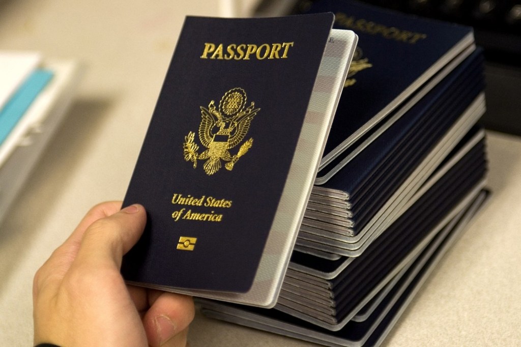 american passport book