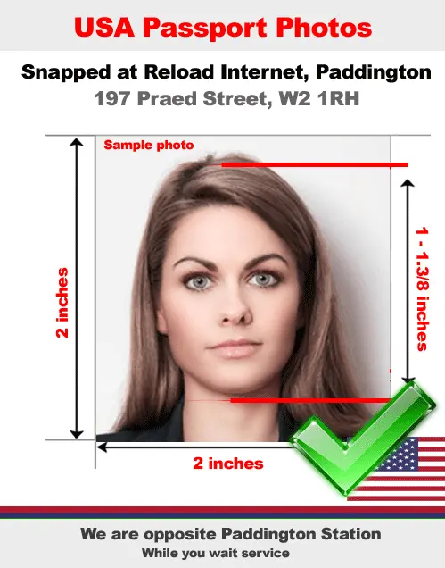 american passport dimensions