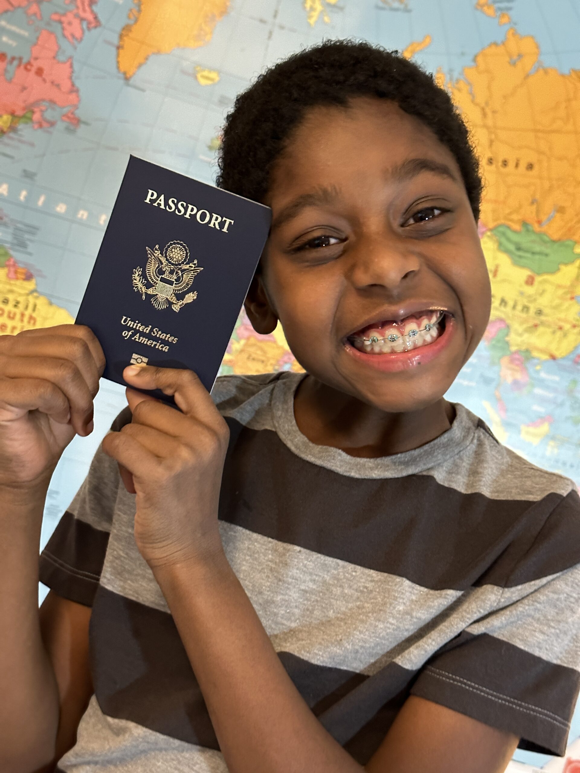 american passport for a minor