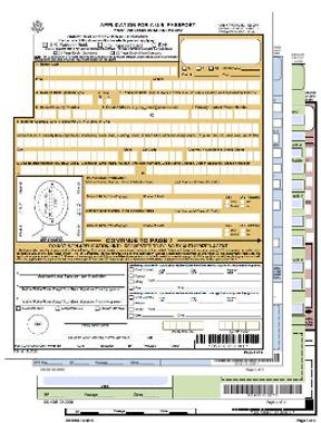 american passport form