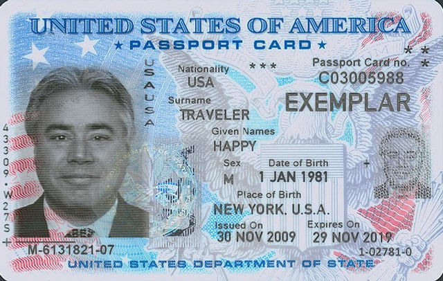 american passport image