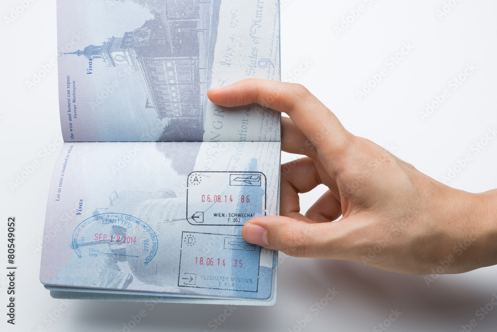 american passport inside