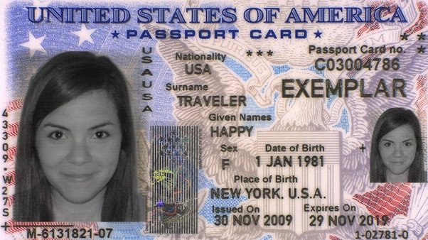 american passport place of issue