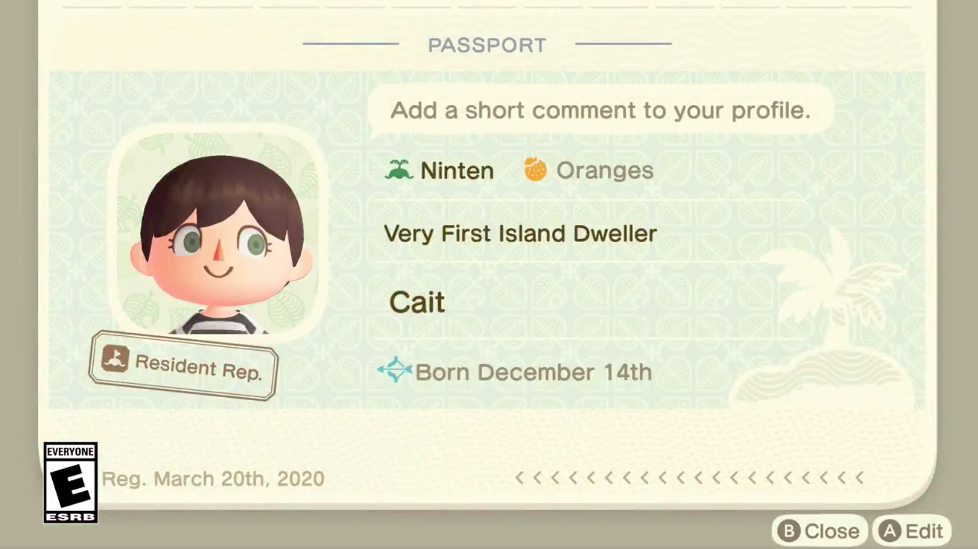 animal crossing passport