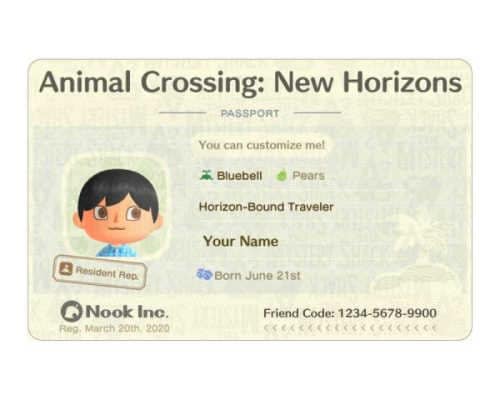 animal crossing passport