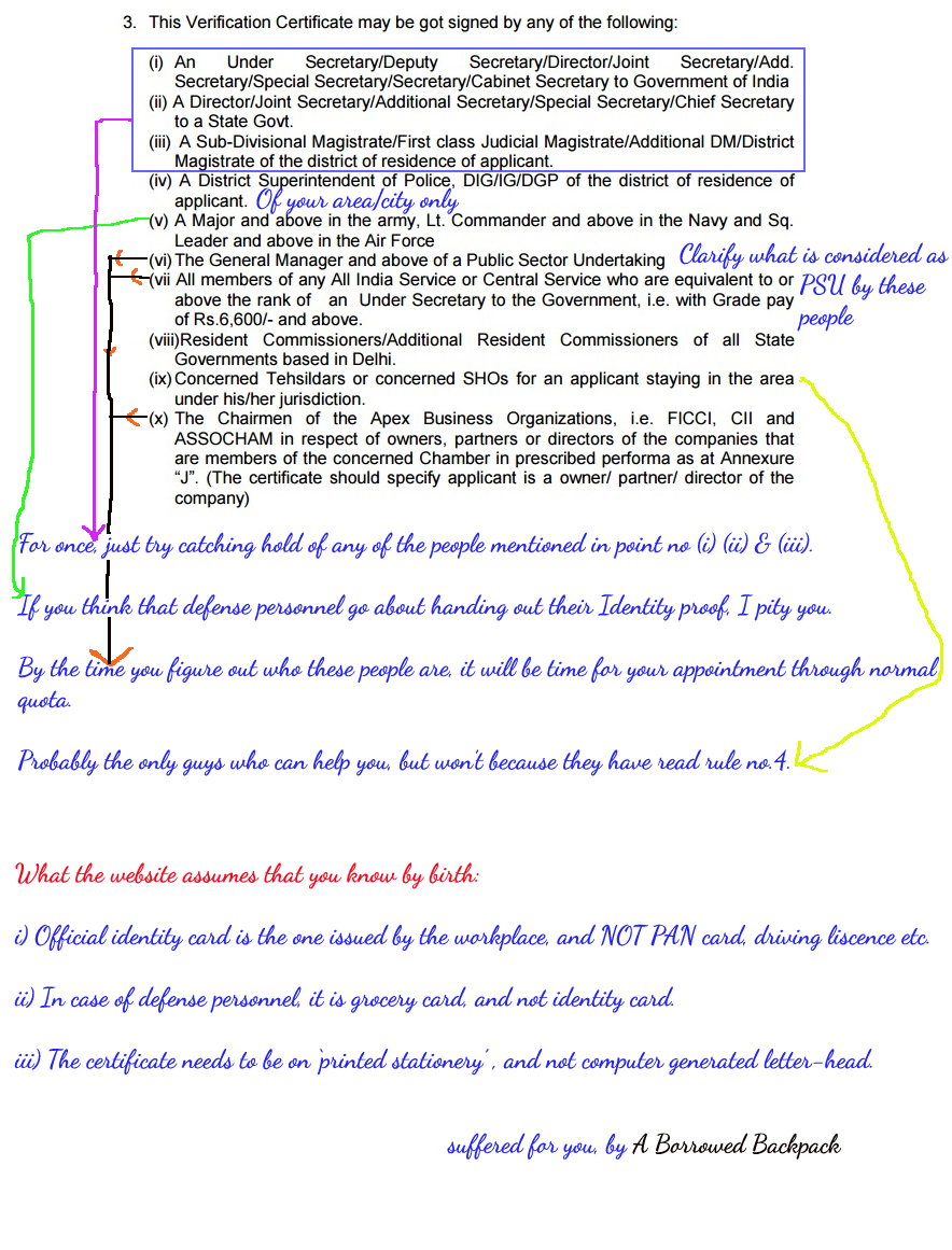 annexure e indian passport sample