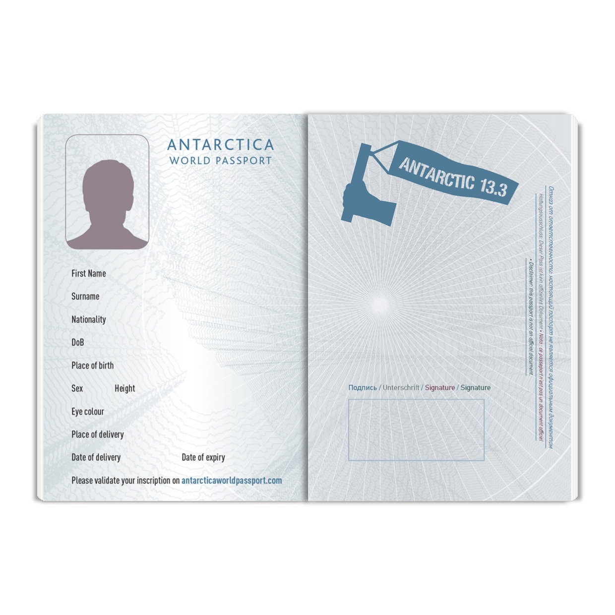 antarctic passport