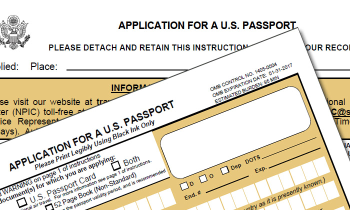 application for applying passport