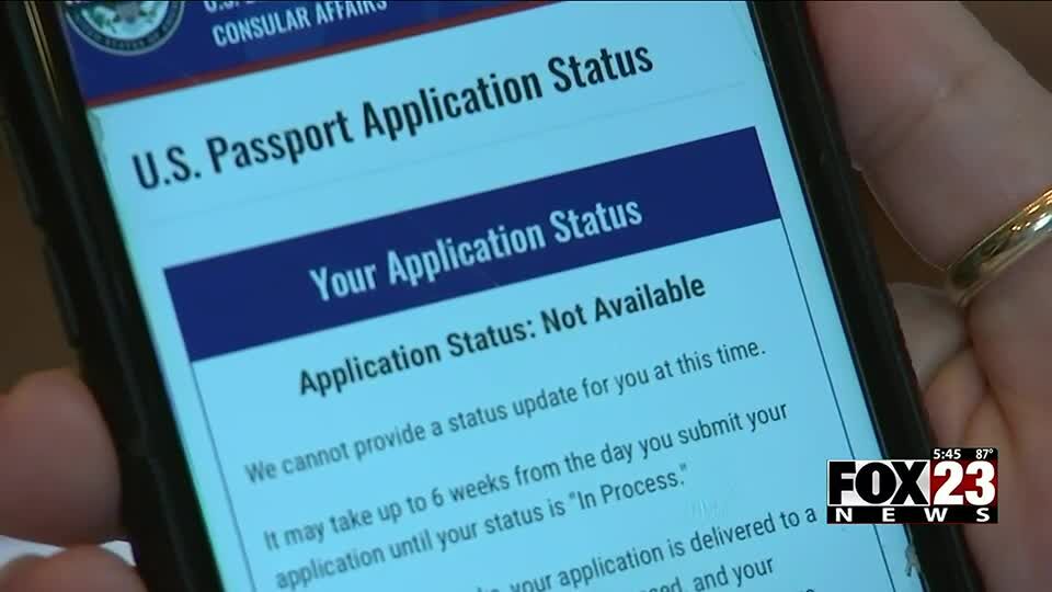 application status not available passport