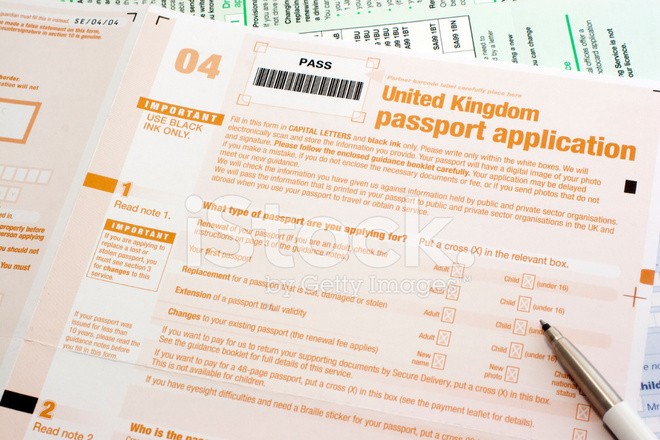 apply for british passport application form