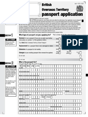 apply for british passport application form