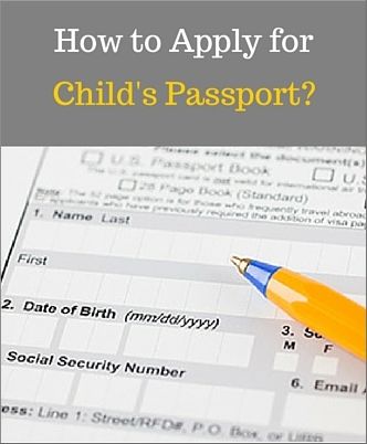 apply for child passport