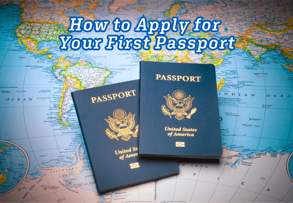 apply for first passport