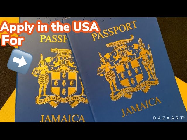 apply for jamaican passport online