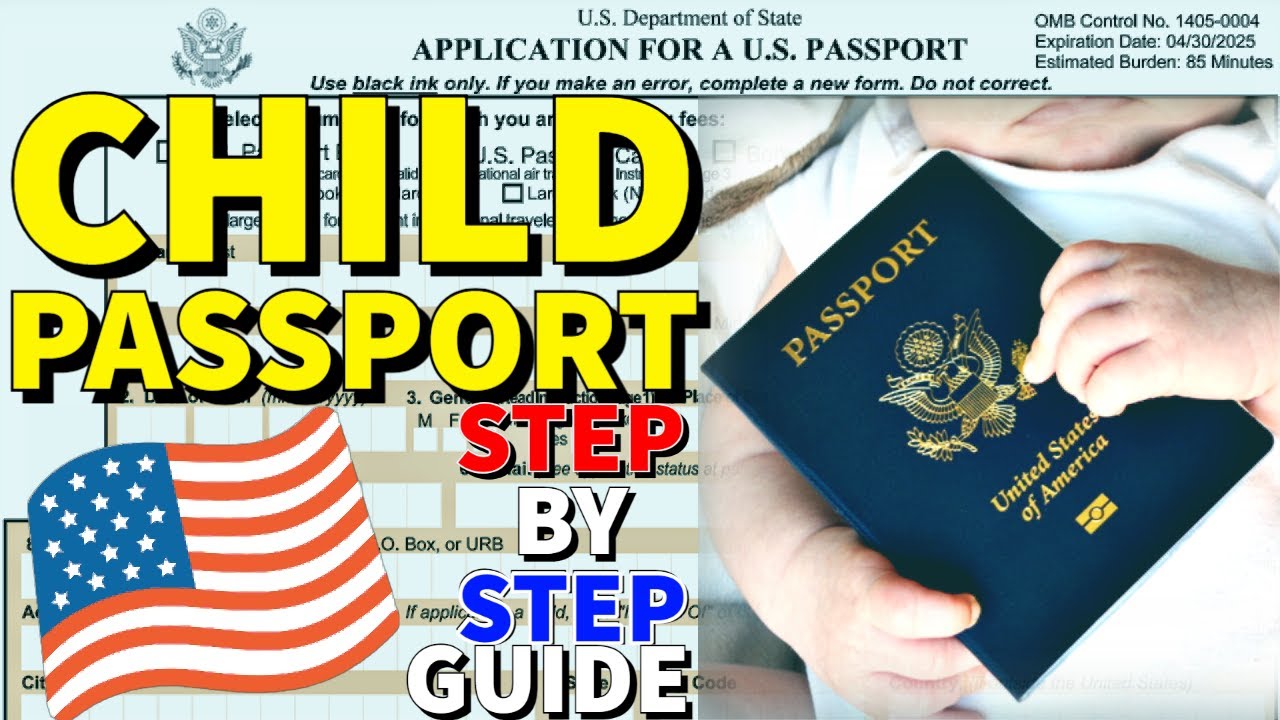 apply for passport for child