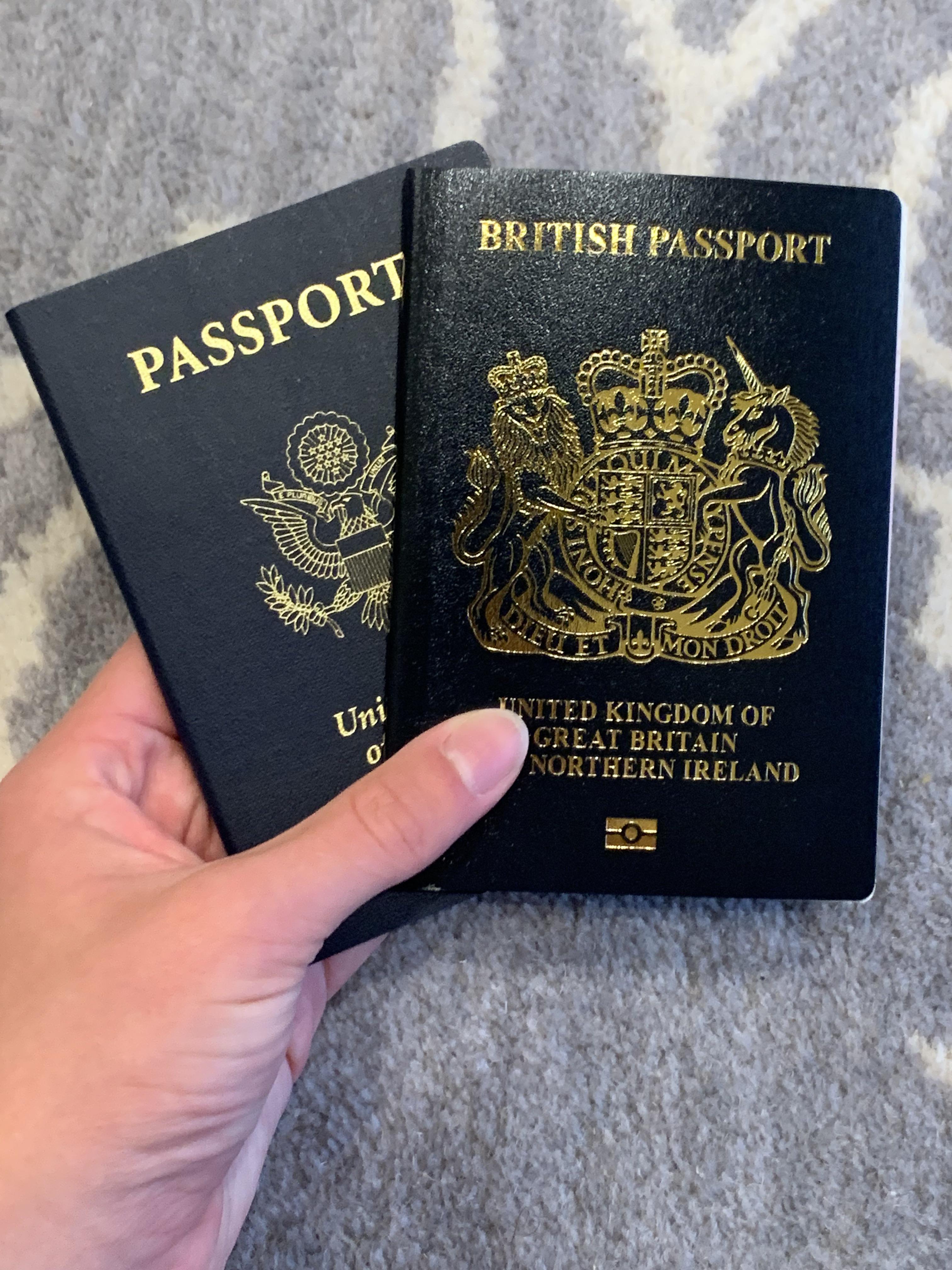 applying for a uk passport from the us