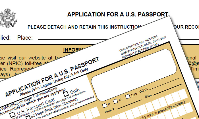 applying for passport online