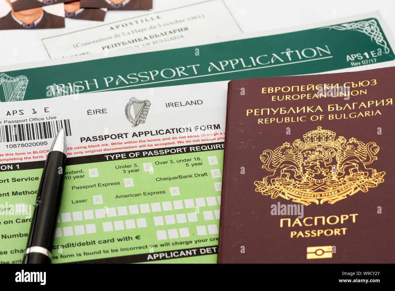 applying irish passport