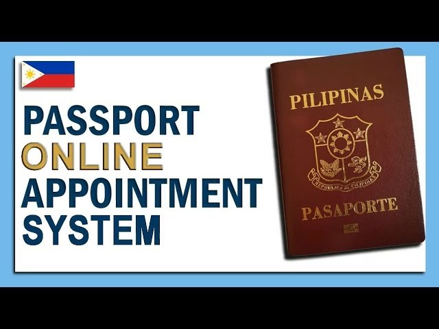 appointment for philippine passport