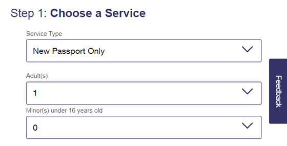 appointment for renew passport