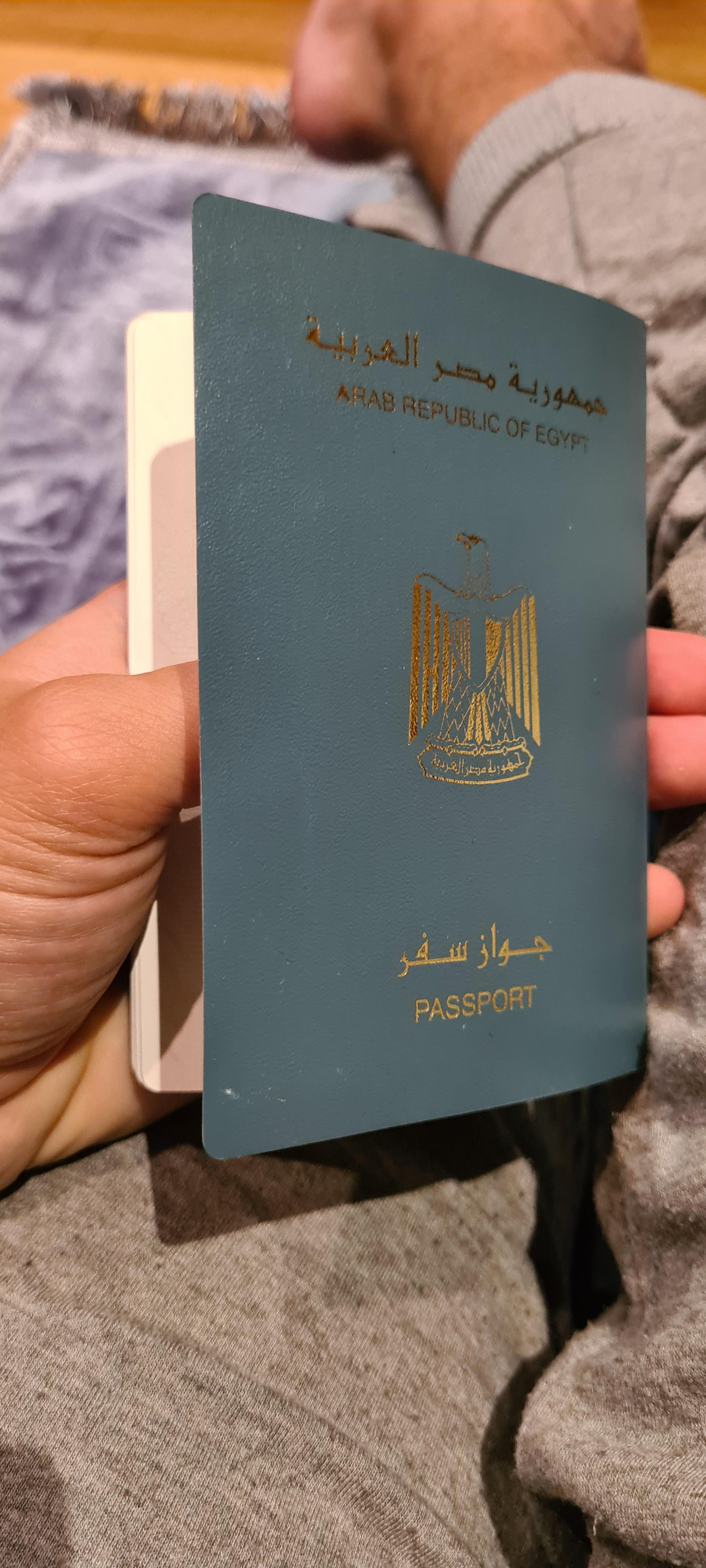 arab republic of egypt passport