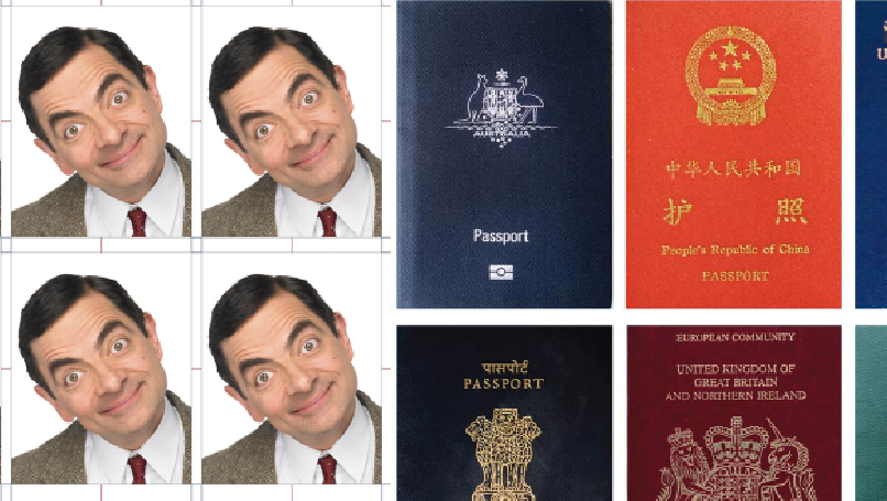 are you allowed to smile for a passport photo