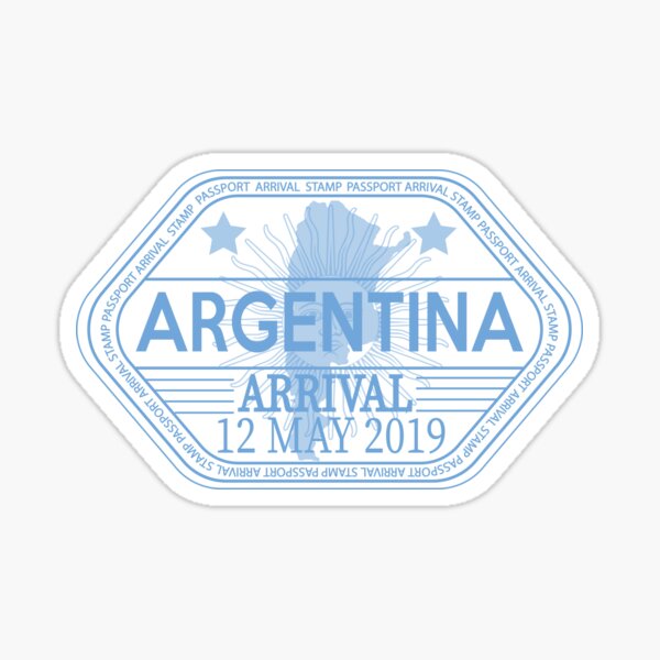 argentina passport stamp