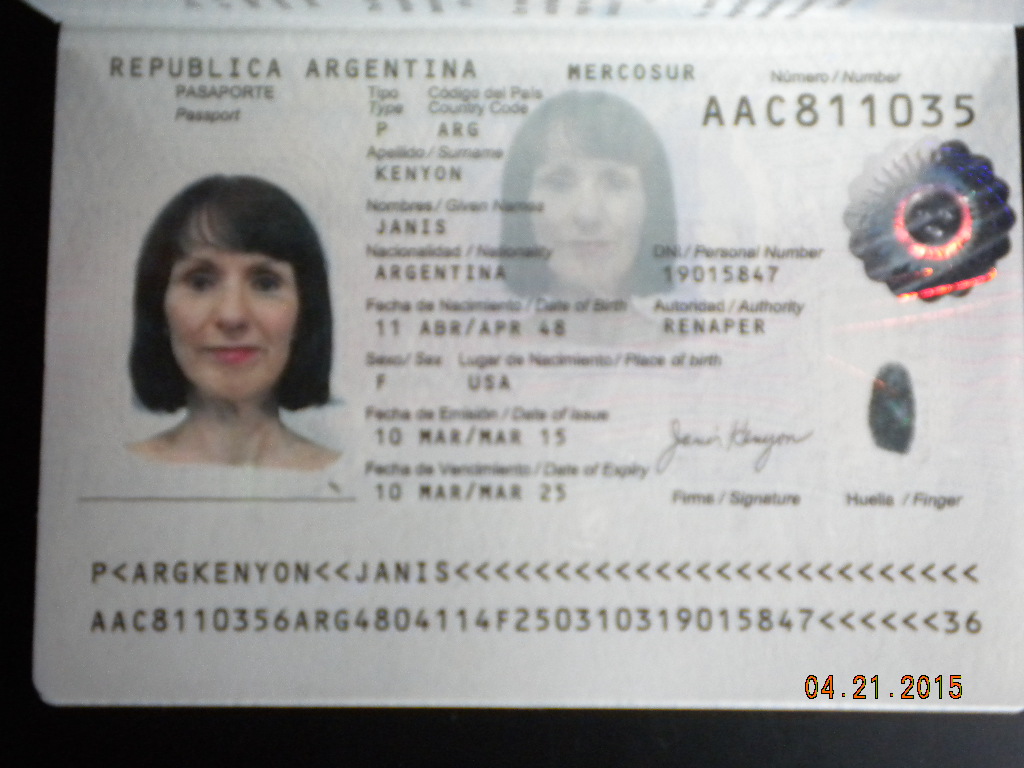 argentinian passport