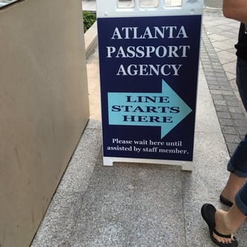 atlanta passport agency parking