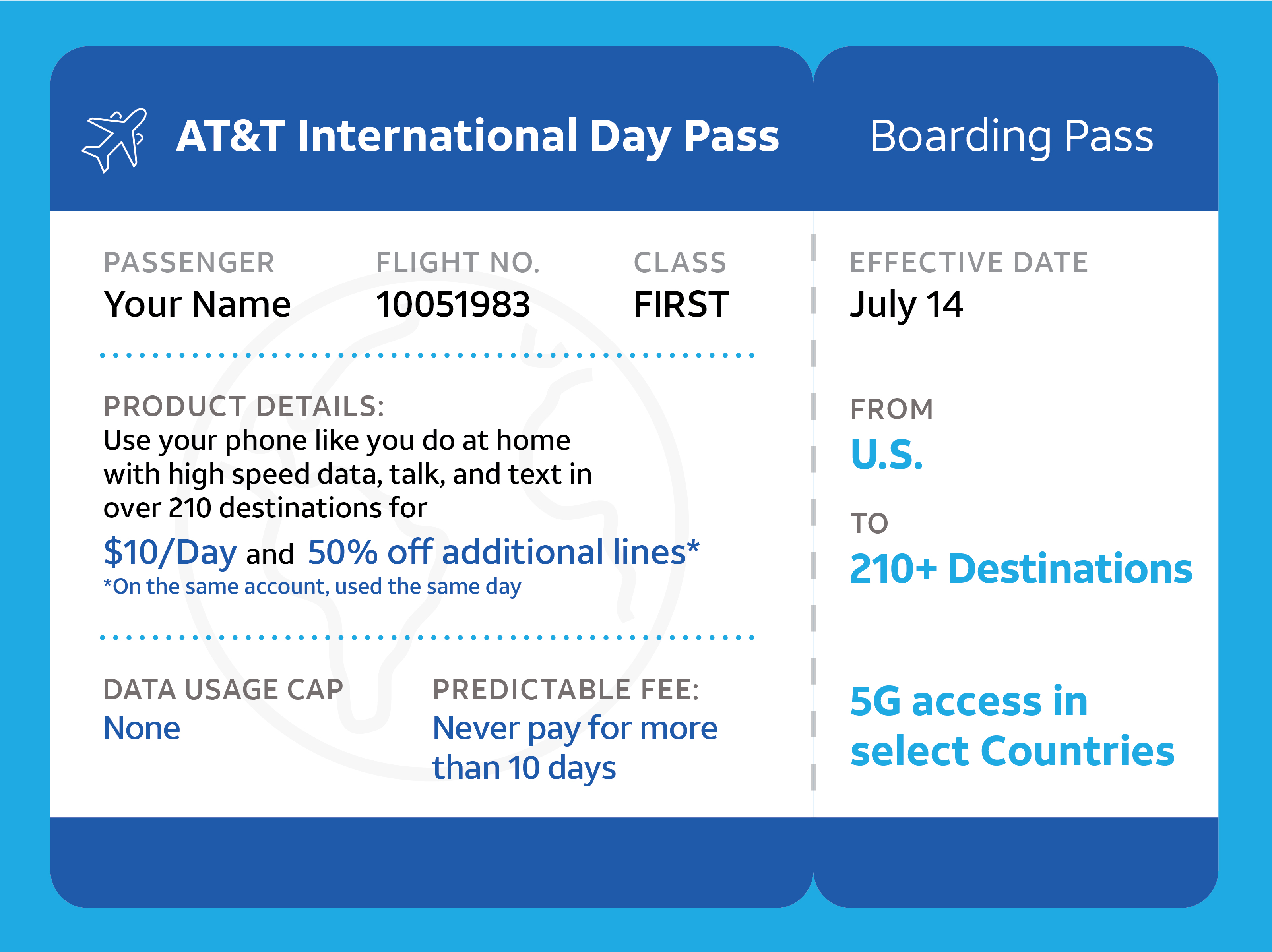 at&t passport plan