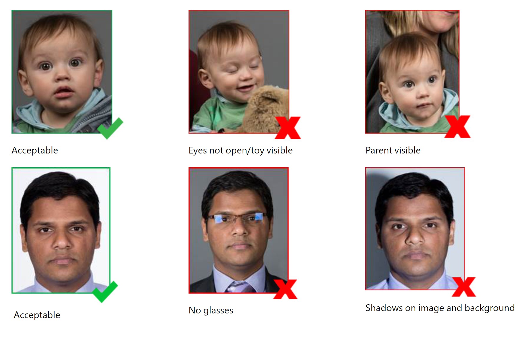 australia passport photo rules