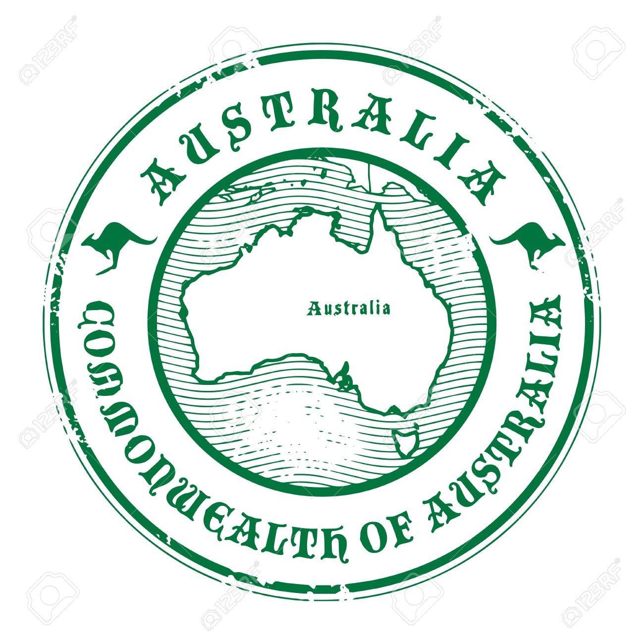 australia passport stamp